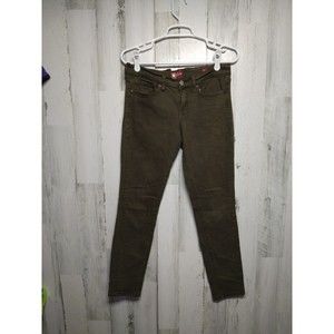 Lucky Brand Charlie Skinny Jeans - Army Green - Size 6/28 - (31x28)